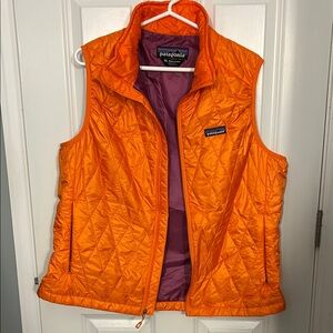 Patagonia Nano Puff Quilted Vest Women’s XL EUC!